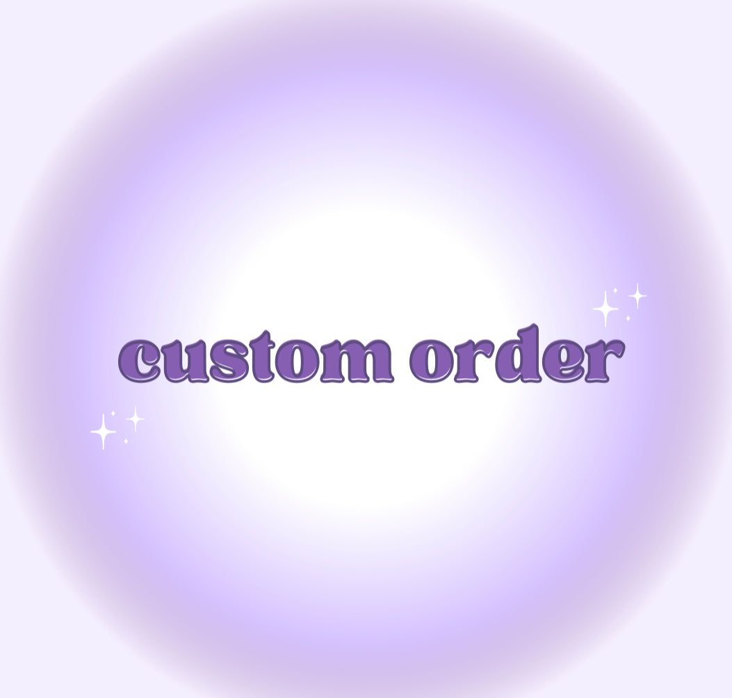 custom order for shanya