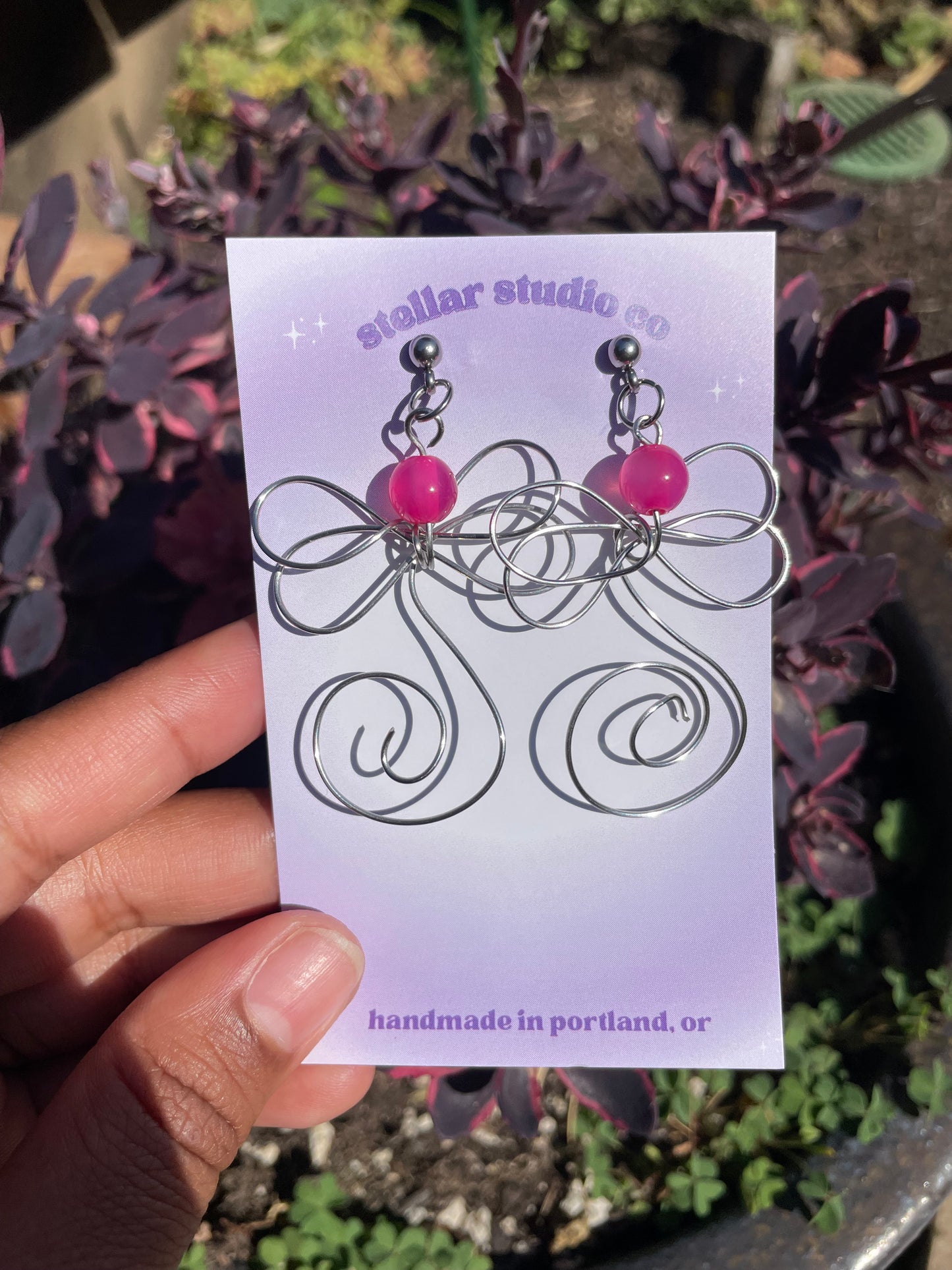 dragonfly earrings