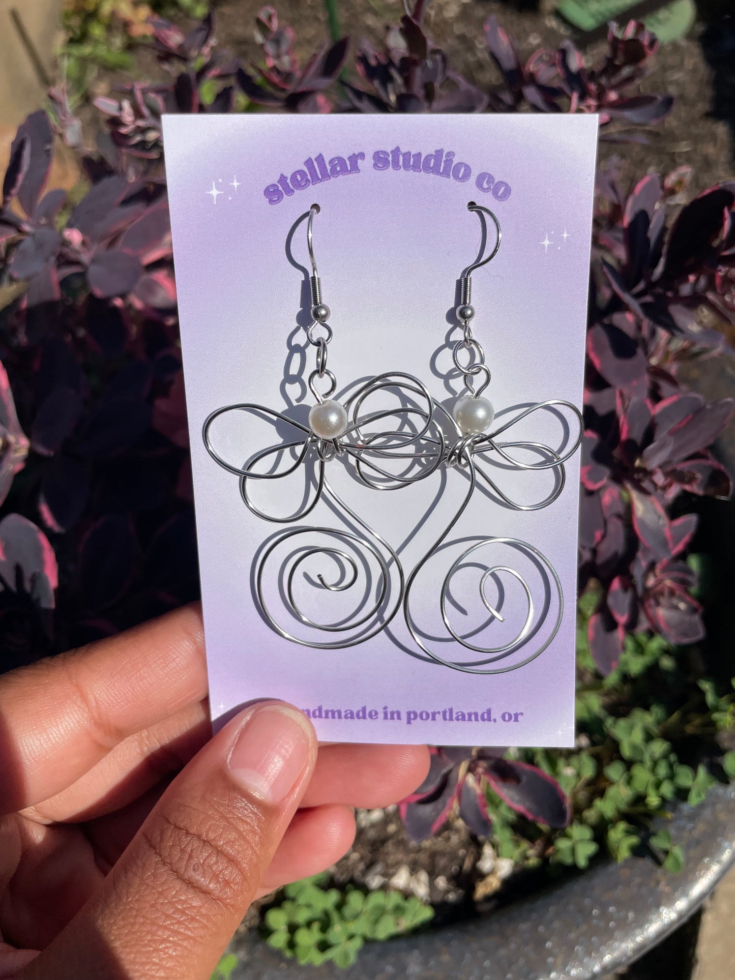 dragonfly earrings