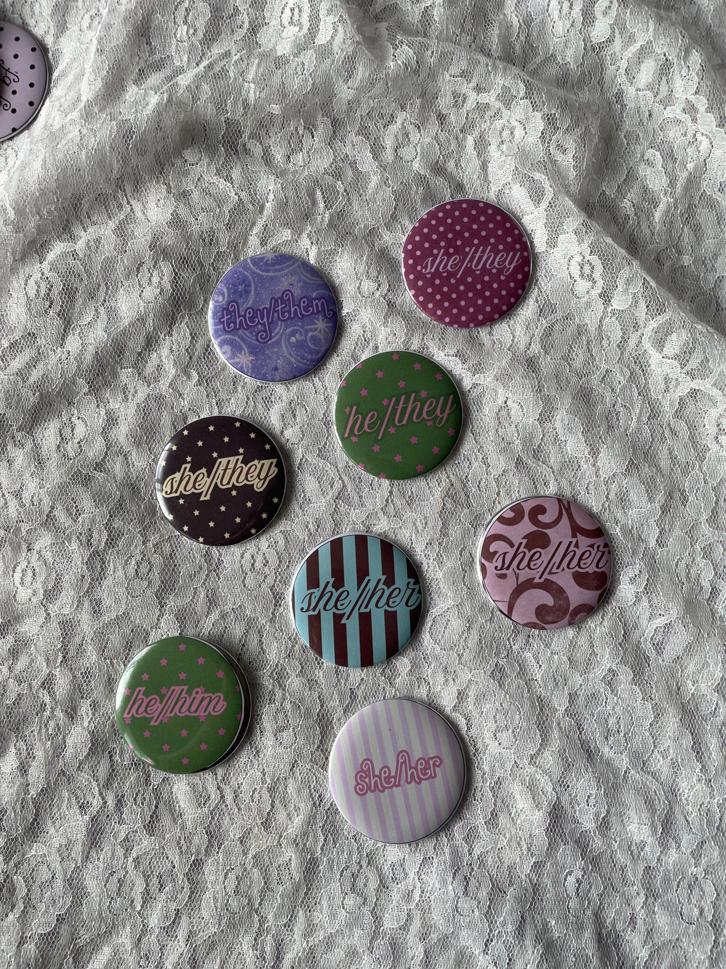 whimsy pronoun pin