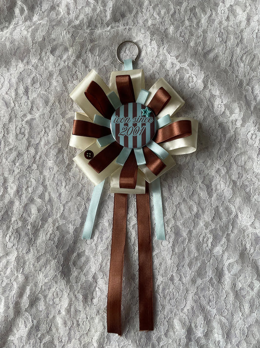 prize ribbon keychain