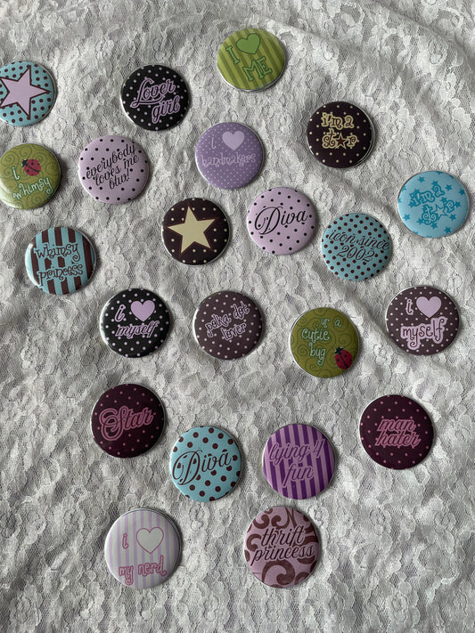 mystery whimsy pin 4- pack