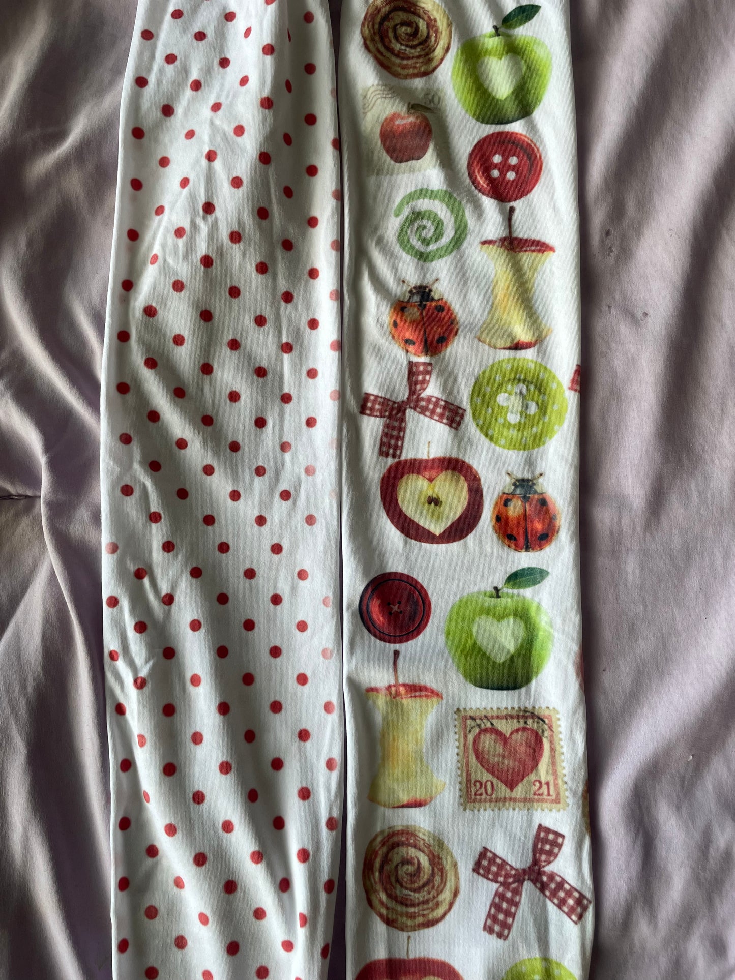 whimsy apple tights