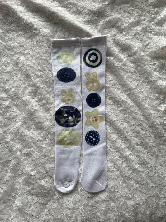 button socks