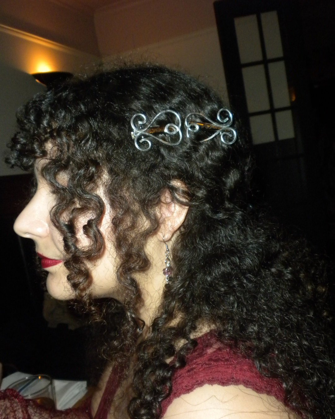 wire wrapped heart clip set